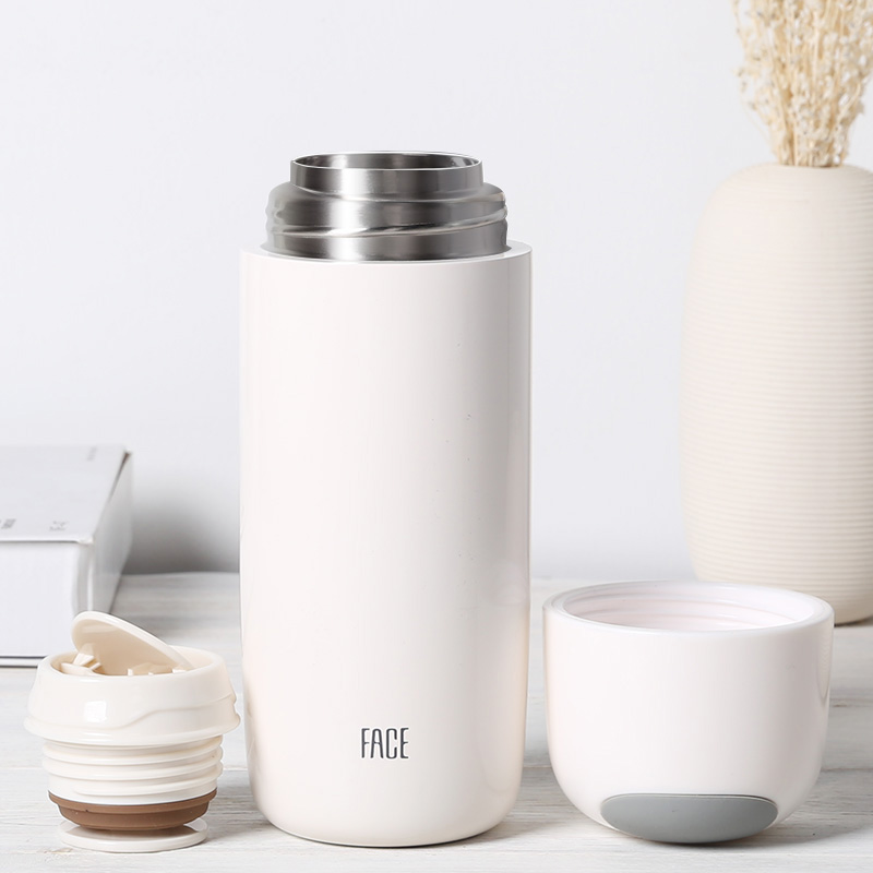 【face旗舰店】清新文艺便携户外保温杯