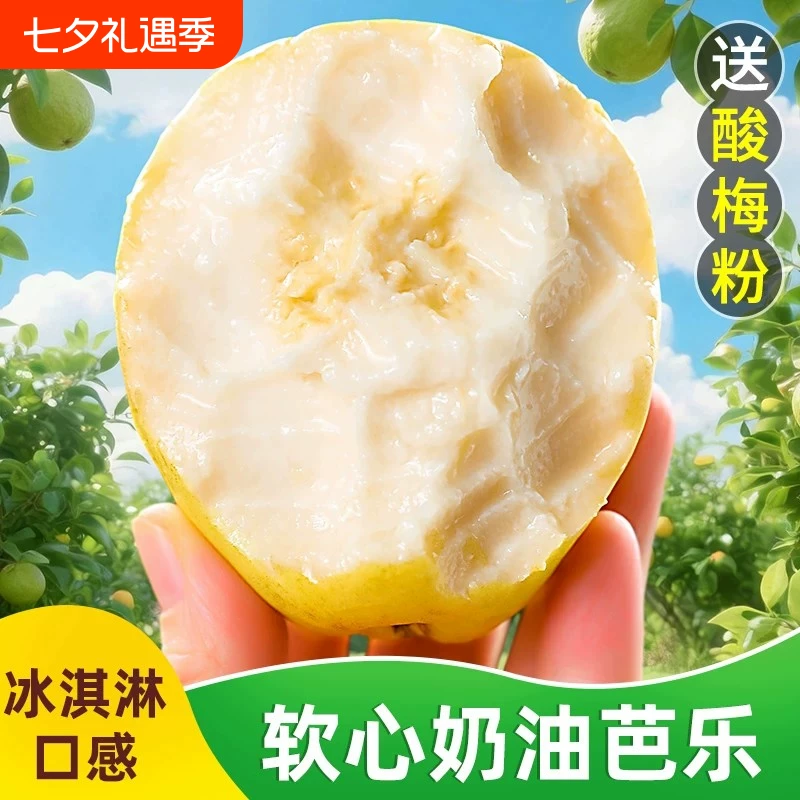 白心奶油芭乐净重5斤大果