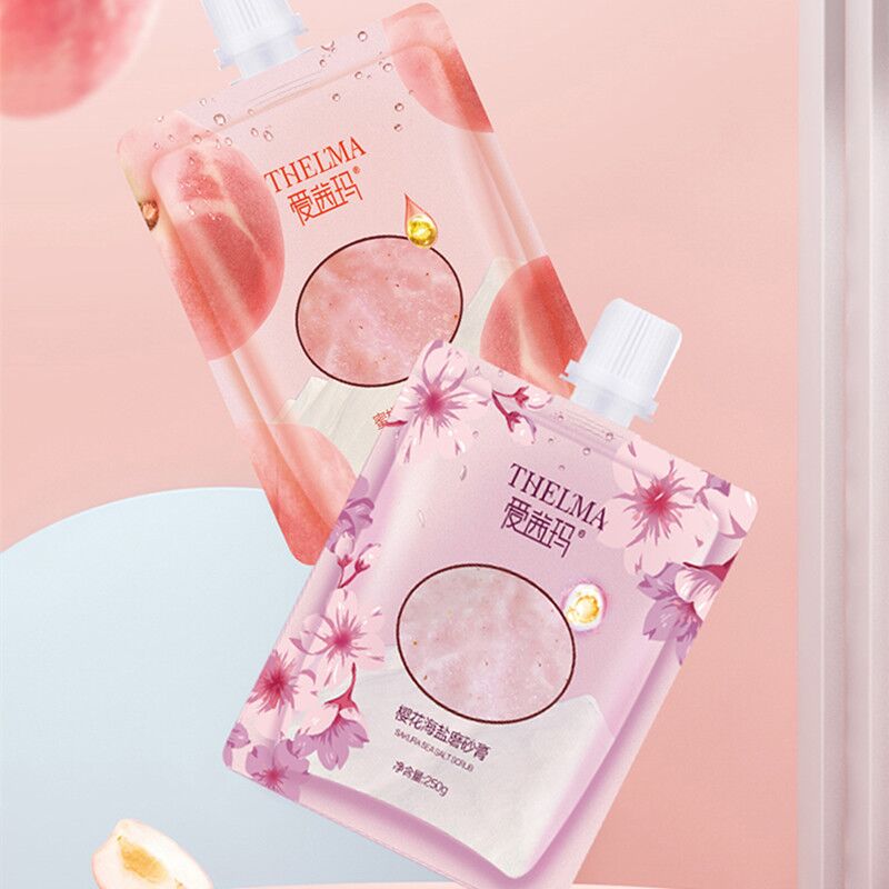 【稳定签到】爱茜玛樱花蜜桃海盐磨砂膏250g