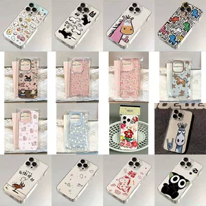 班港新款趣味卡通可爱苹果17/16promax手机壳iPhone15/14/13创意12pro透明11防摔14plus硅胶17air软套