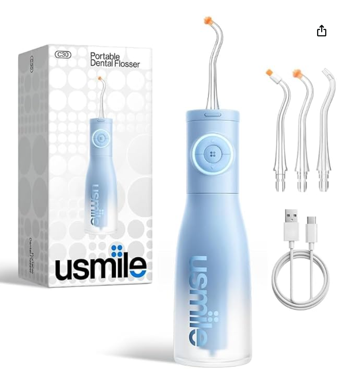 usmile C30 无绳冲牙器限时特惠