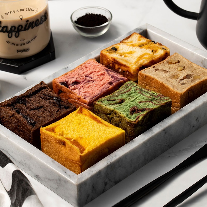 【9种口味，秒杀6个】喵叔家手工魔方吐司