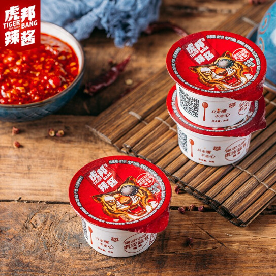 24.9元包邮！虎邦辣酱 30g*24杯