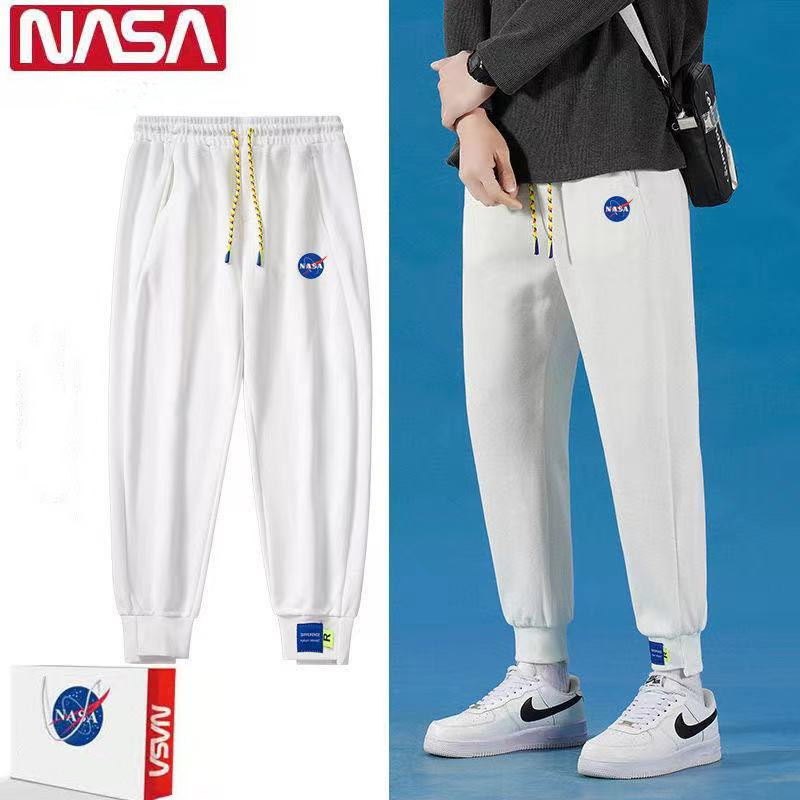 NASA联名篮球运动裤春季宽松束脚休闲卫裤