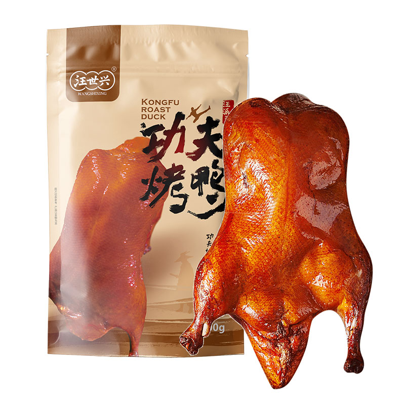 【汪世兴】即食脆皮烤鸭600g