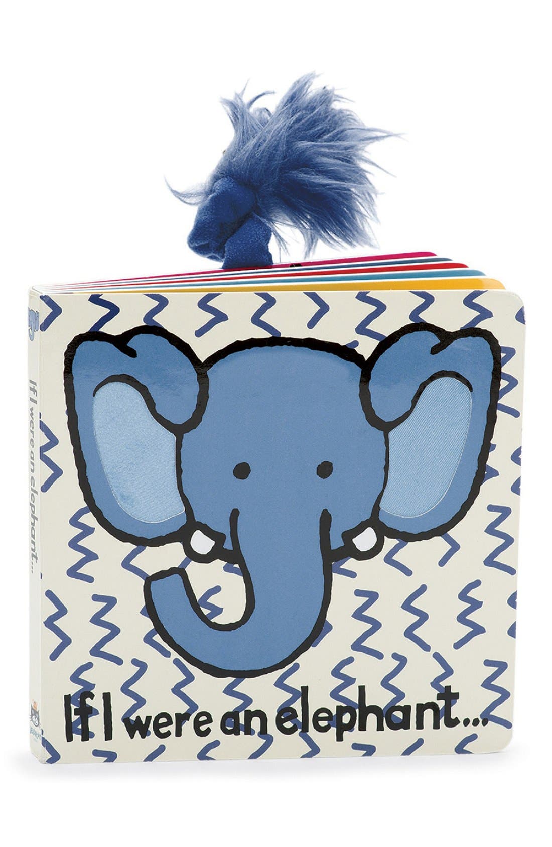 Jellycat If I Were An Elephant布书 BB4ELUS