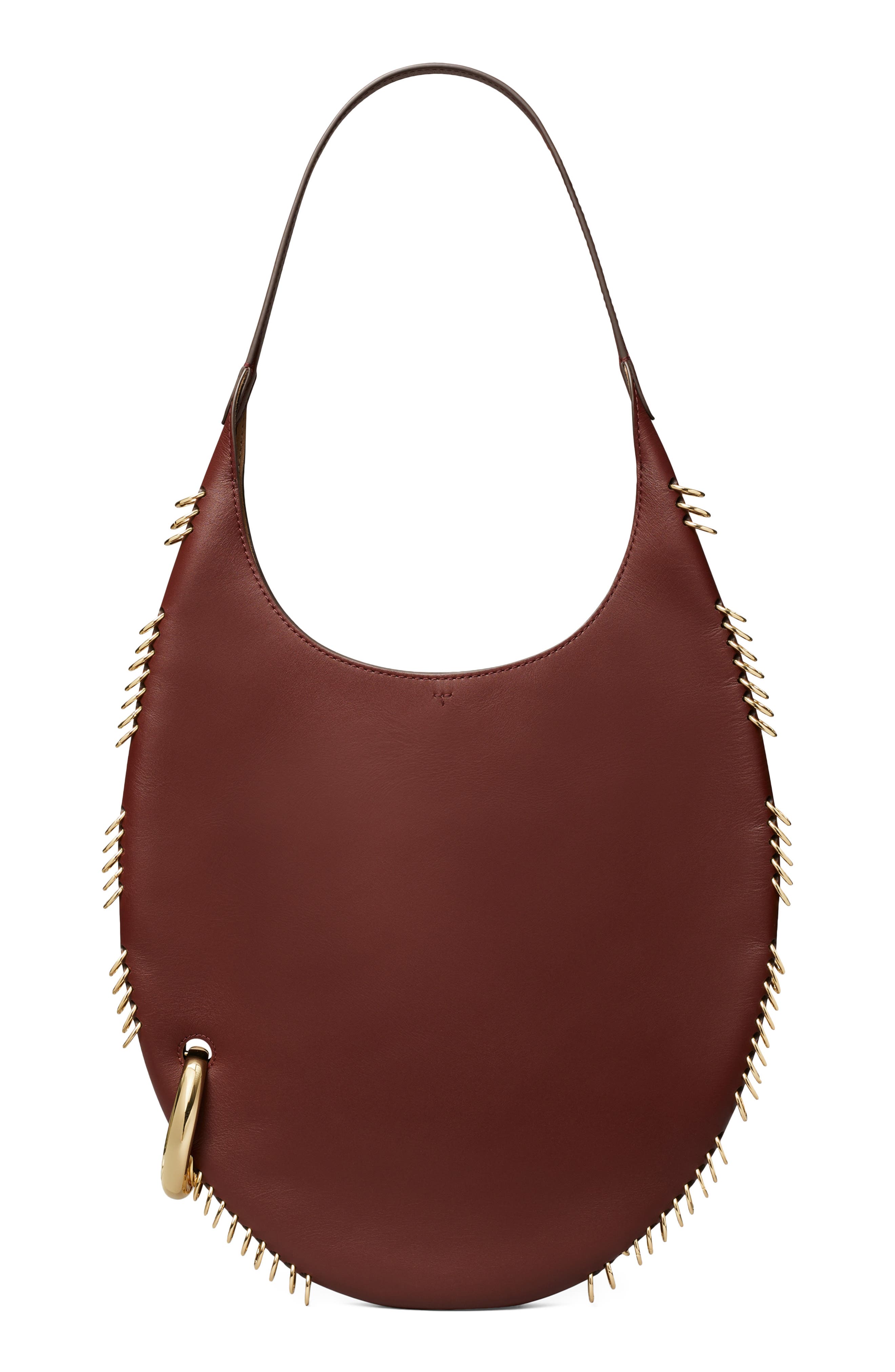 Tory Burch Pierced All Around Leather Shoulder Bag