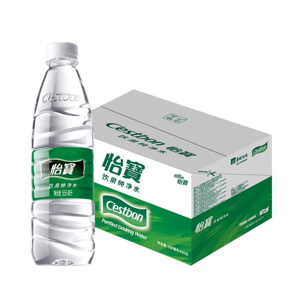 怡宝矿泉水555ml*24瓶/箱