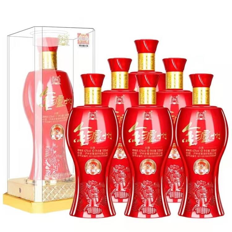 238元 6瓶/整箱  泸州老窖股份公司出品