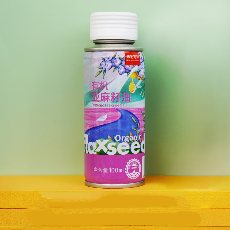 【宝宝辅食油】婴幼儿有机亚麻籽油100ml