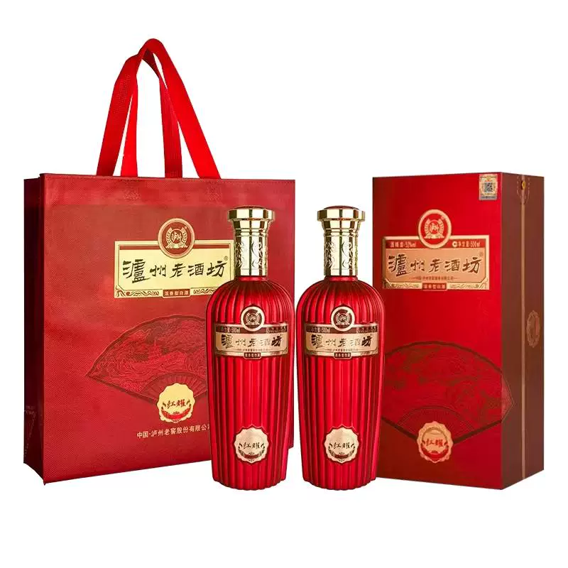 泸州老酒坊白酒500ml×2瓶