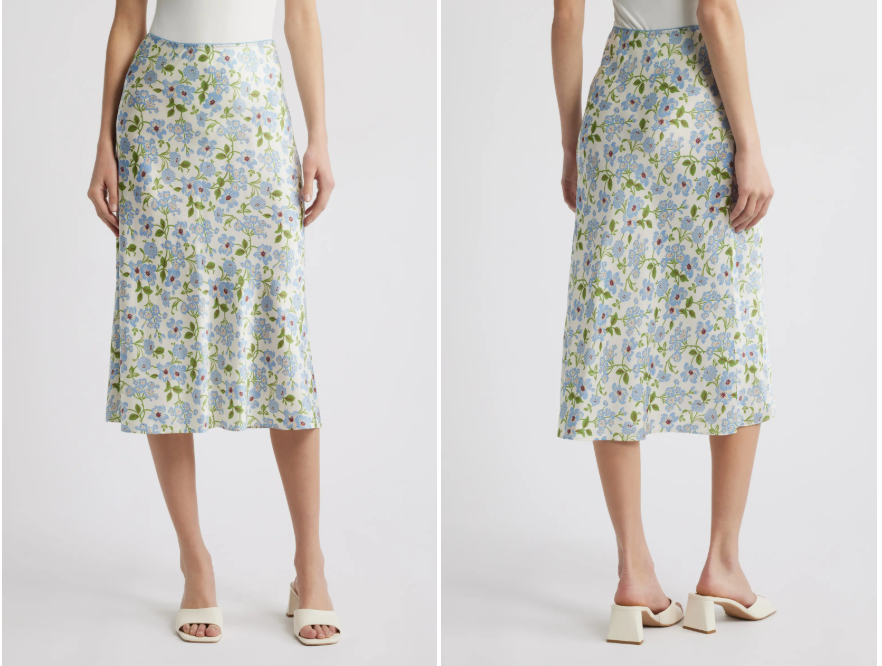 Dôen 100% silk Elowena skirt on sale