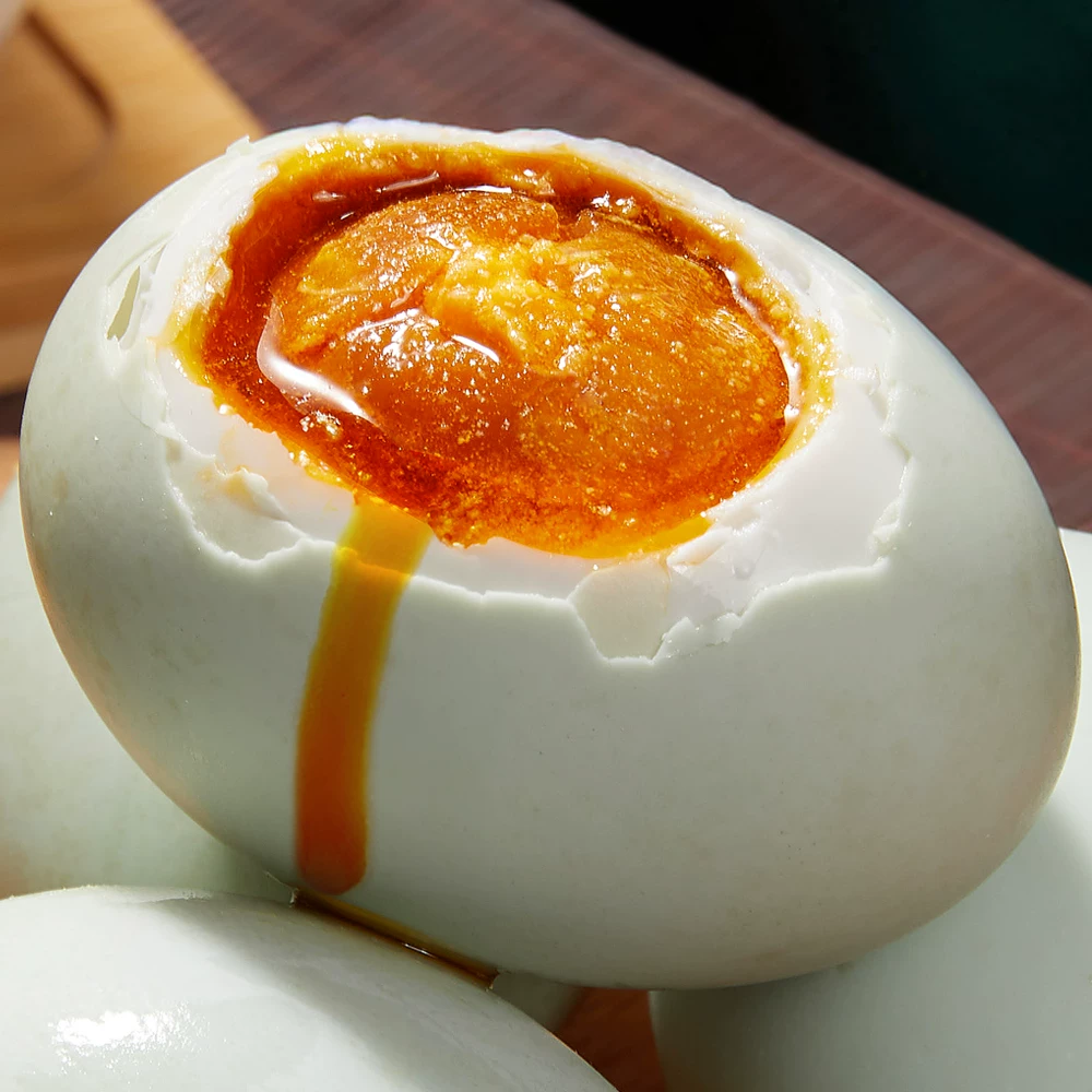 【逐浪】广西北海流油海鸭蛋咸淡适中去壳即食咸鸭蛋真空包装