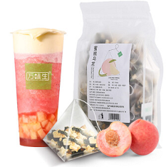 【有券的上】14.8云包邮！万味生 蜜桃乌龙茶 独立小袋65包