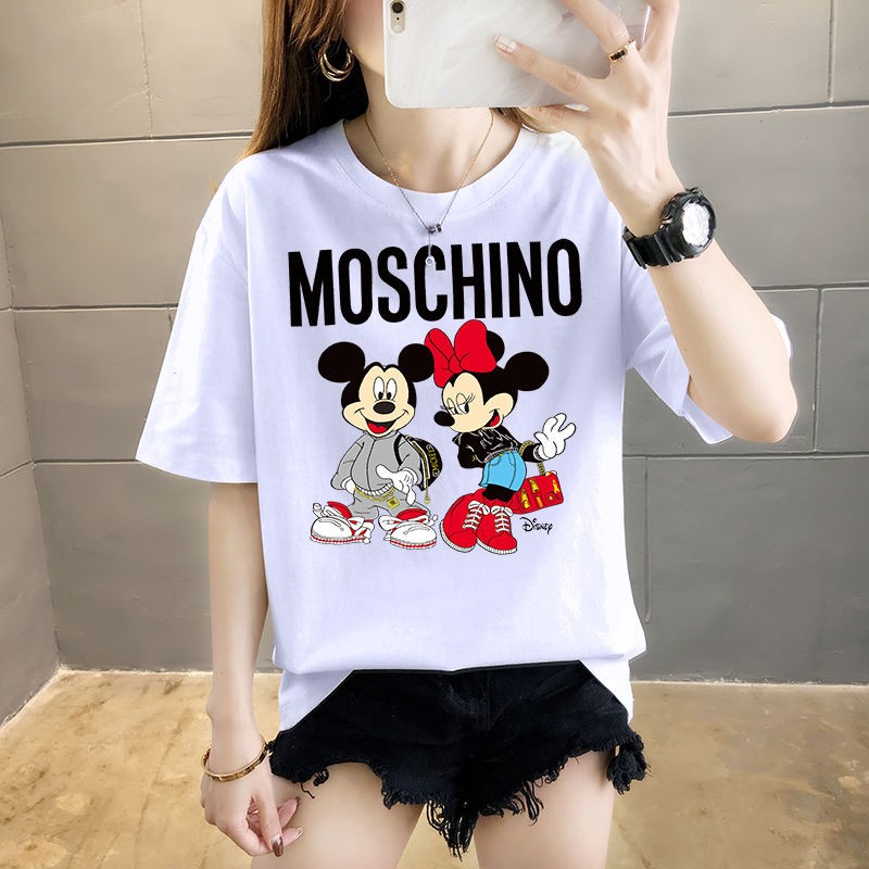 【送运费险】莫斯奇诺 Moschino T恤 男女同款
