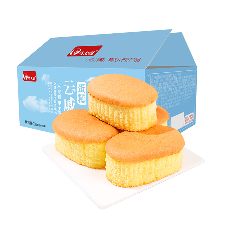 马大姐云戚风牛乳蛋糕470g