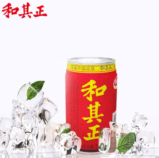 28.9元包邮！和其正 草本植物饮料 310ml*12罐