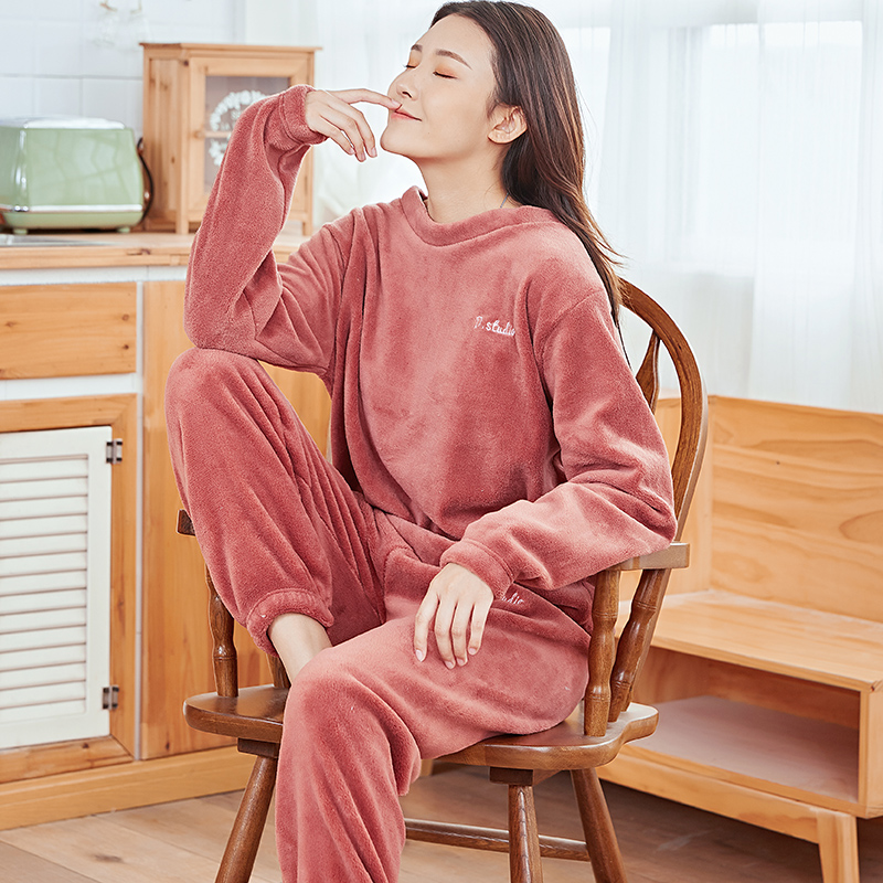 【亏本冲量】法兰绒家情侣内衣套装2件套