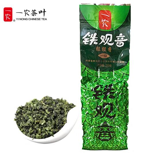 9.9元包邮！一农福建乌龙茶 铁观音 250g