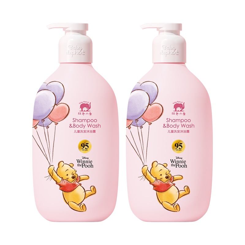 红色小象洗发沐浴二合一790ml*2瓶
