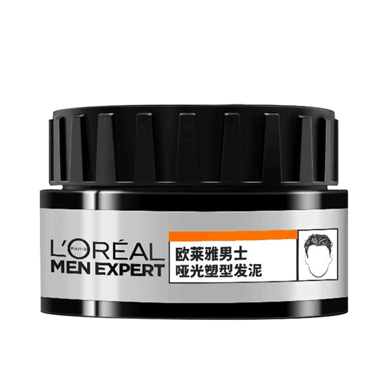【欧莱雅】哑光男士塑形发膜70g