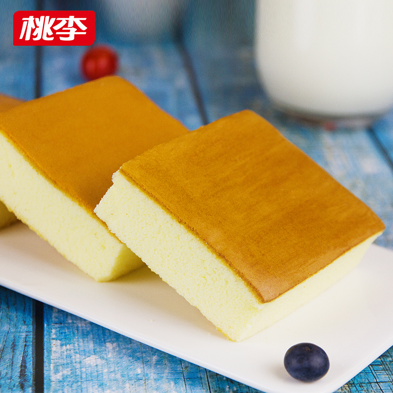 【新鲜短保！】桃李纯蛋糕600g