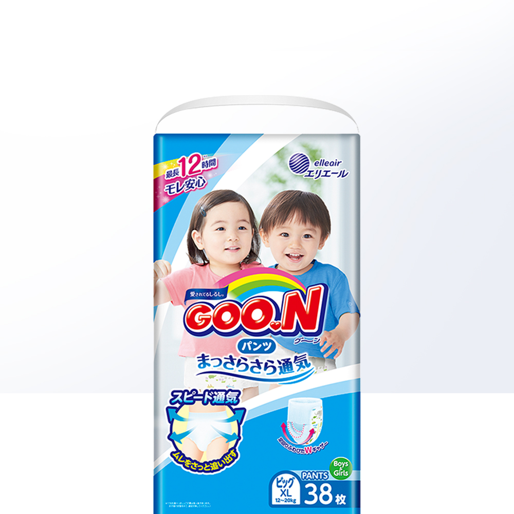 GOON大王拉拉裤维E系列XL码38片*3