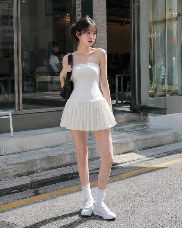 lululemon 泡泡裙摆迷你连衣裙