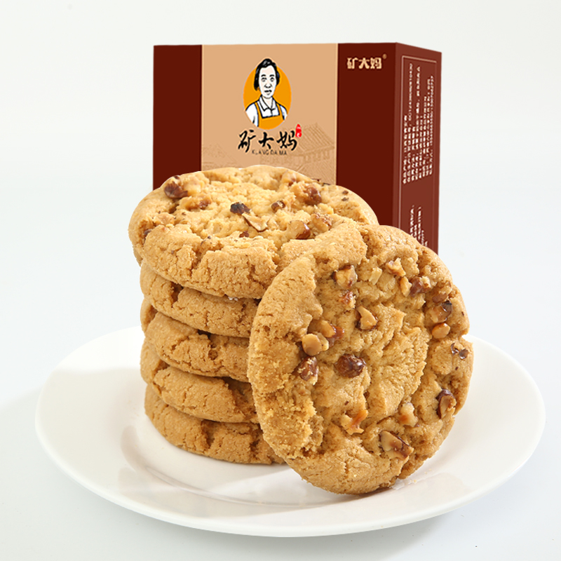 【拍3发4】矿大妈黑芝麻桃酥饼干