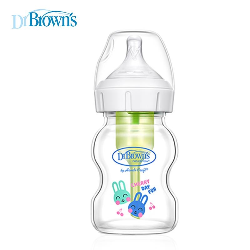 首单布朗博士婴儿玻璃奶瓶防呛奶