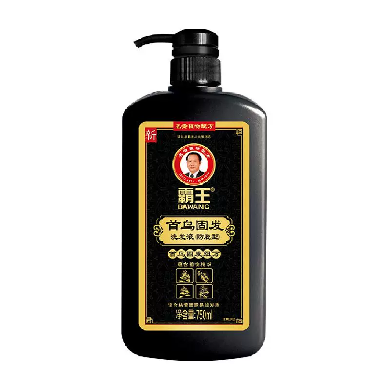 霸王首乌强韧洗发液洗发水750ml