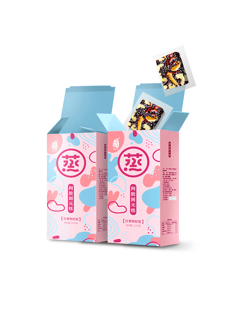 拍4件【姥姥现蒸】即食阿胶固元糕阿胶糕