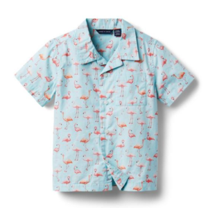 Boy Clearwater Flamingo 短袖衬衫
