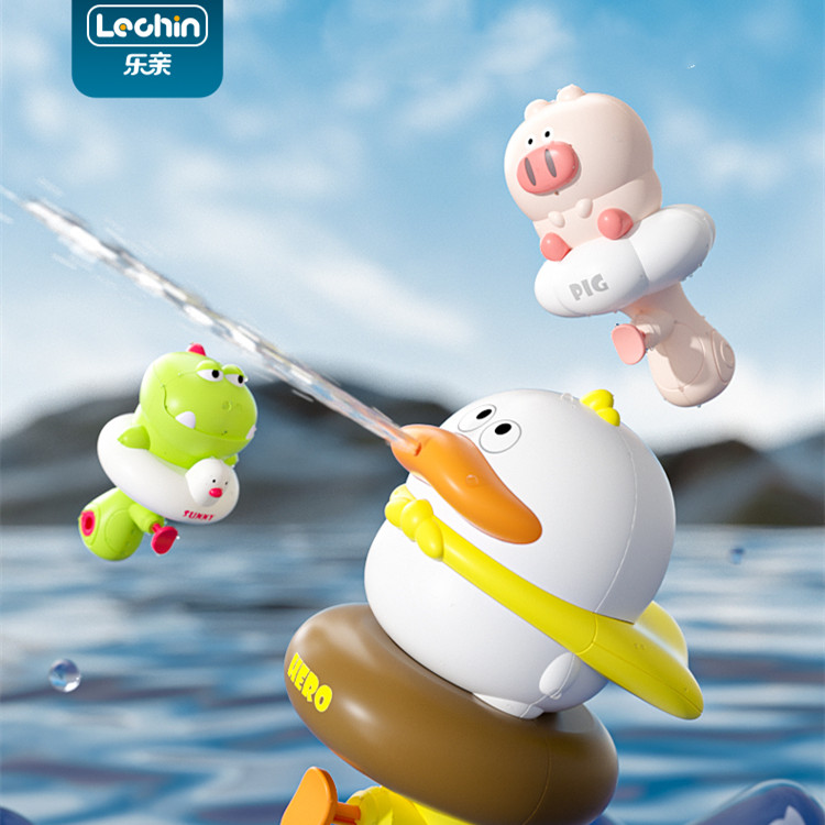 乐亲水枪儿童玩具喷水男女孩子呲水枪