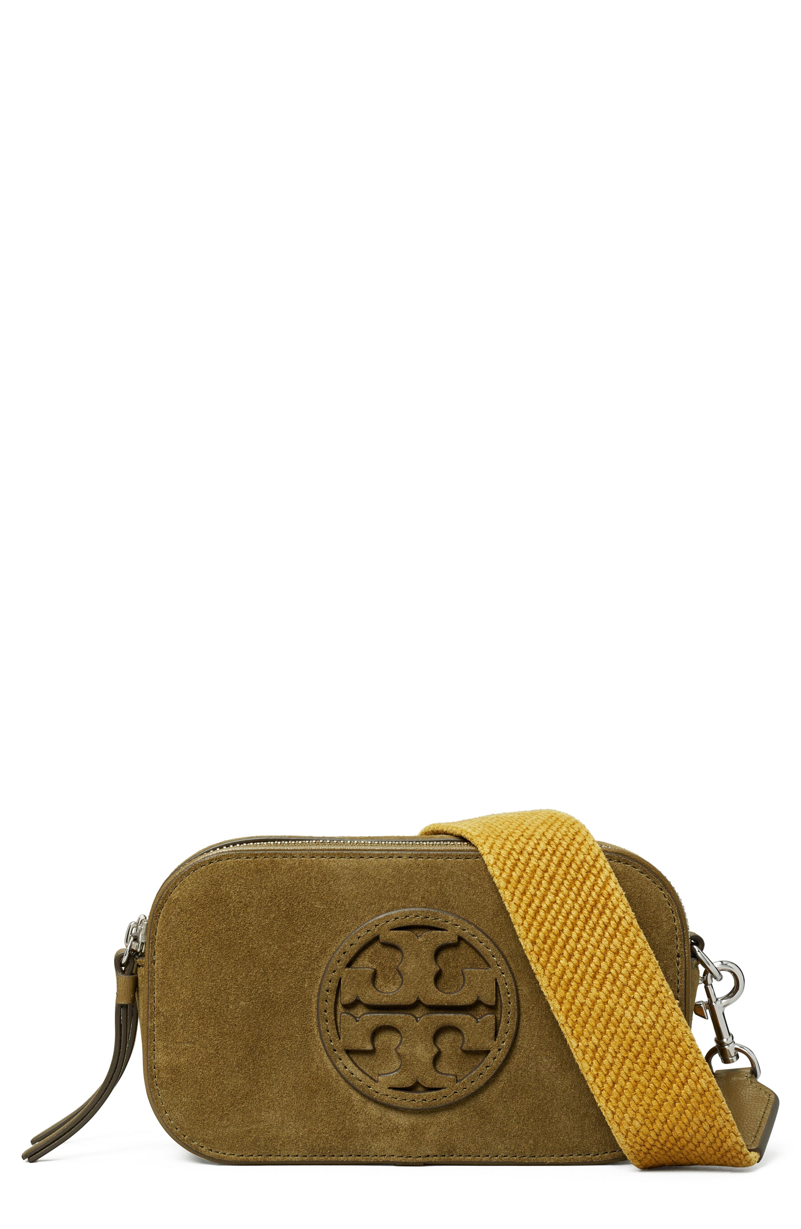 Tory Burch Mini Miller Suede Crossbody Bag