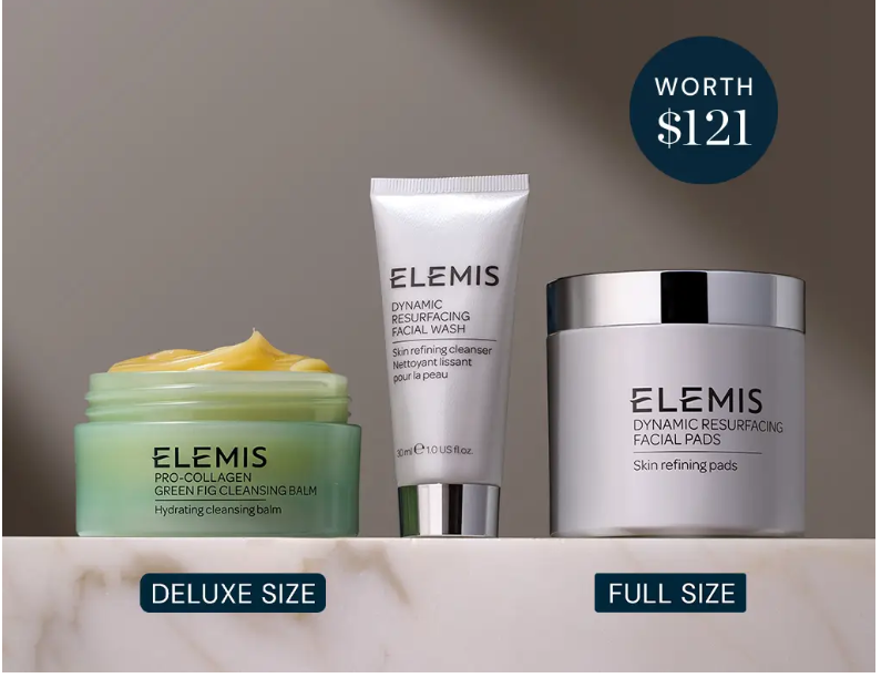 ELEMIS 购任意正装 送正装套装好礼