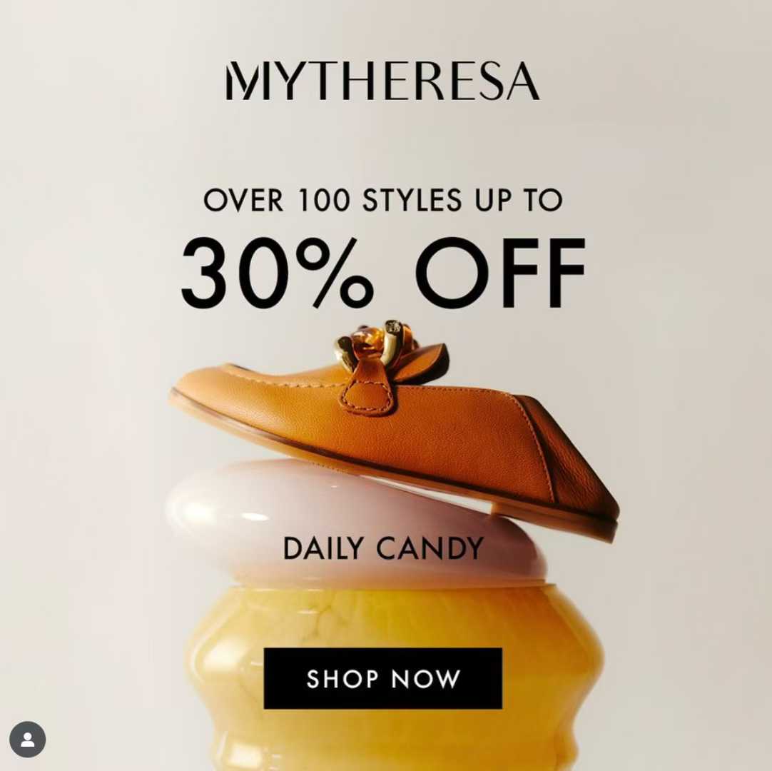 Mytheresa Daily Candy回归：上千单品折扣