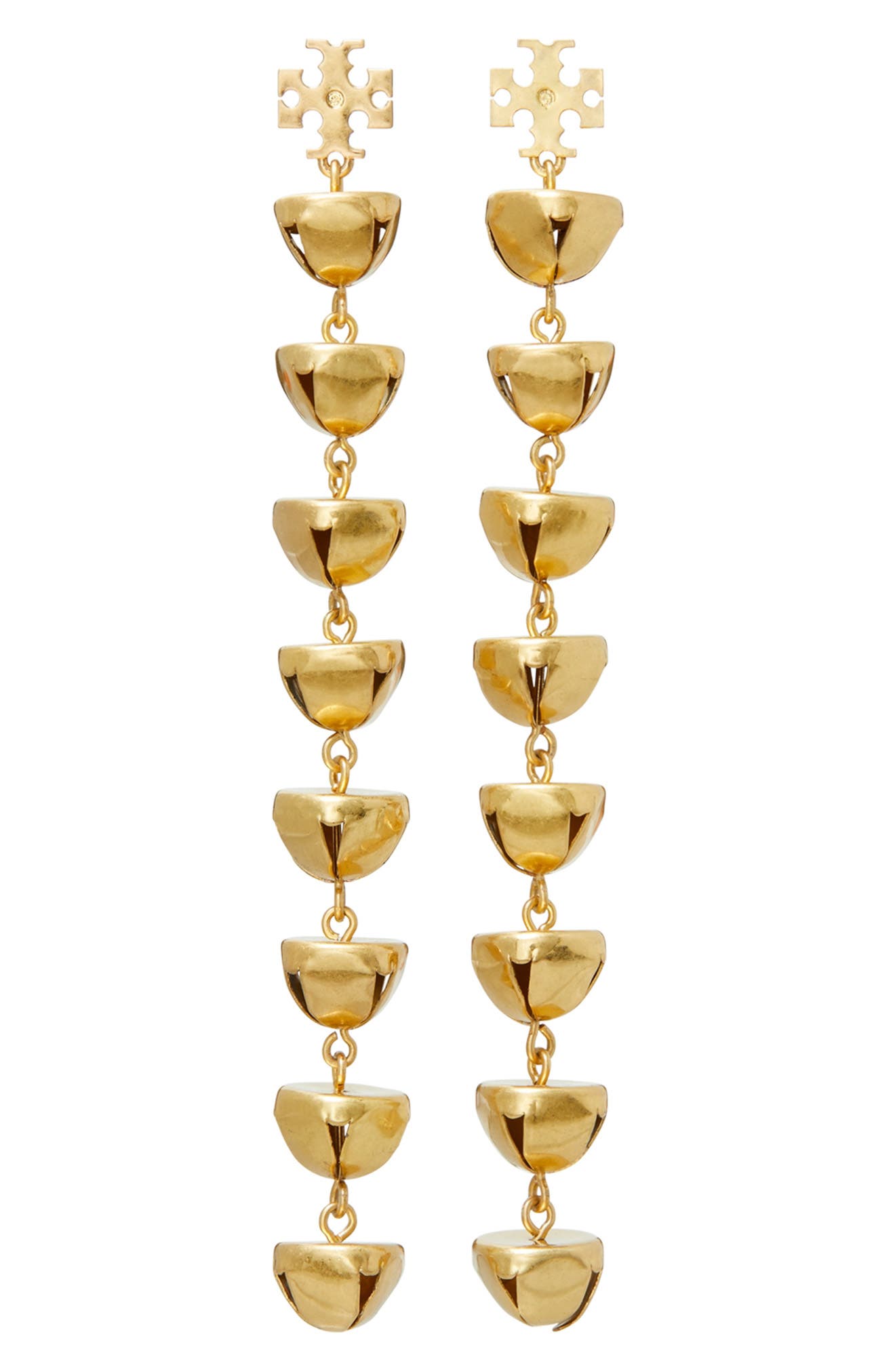 Tory Burch Bell Linear Drop Earrings