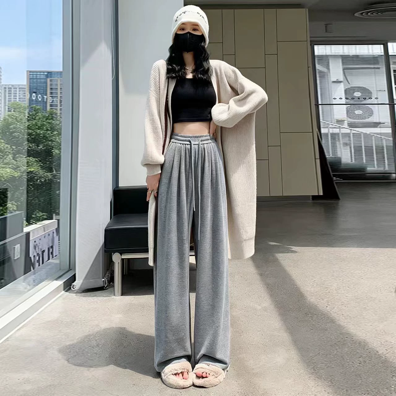 春款~！唐狮春款糯米裤