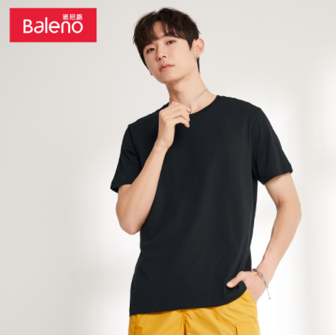 30元包邮！班尼路 男士春夏短袖t恤*2件