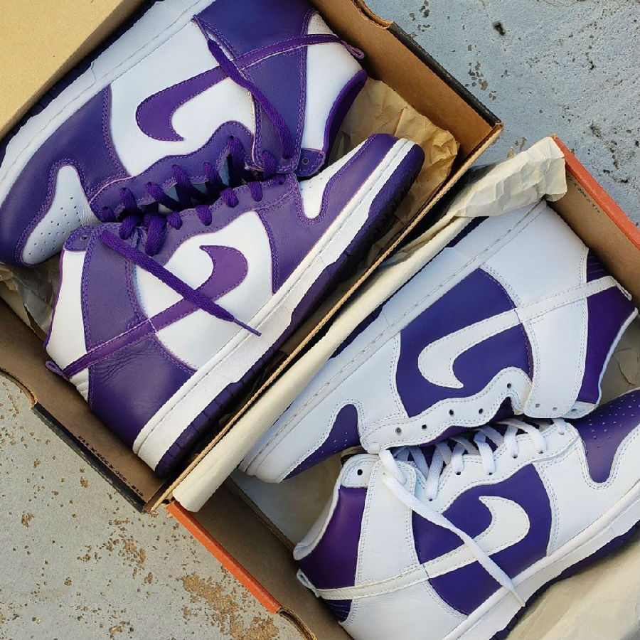 新鞋| nike dunk high"varsity purple"12月3日上市