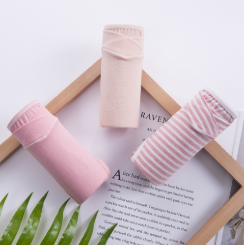 11.9元起包邮！黛缇 孕妇低腰棉大码内裤 3条装