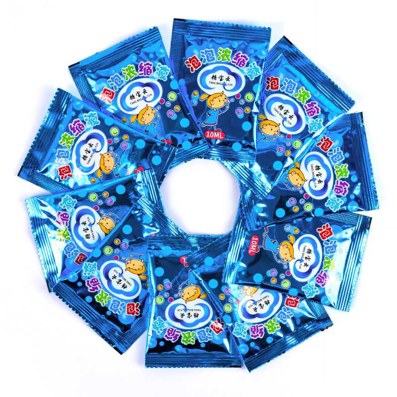 泡泡水补充液浓缩液七彩泡泡液