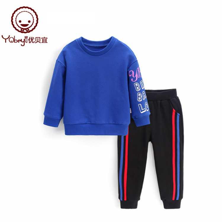 男童女童套装 儿童运动卫衣套装