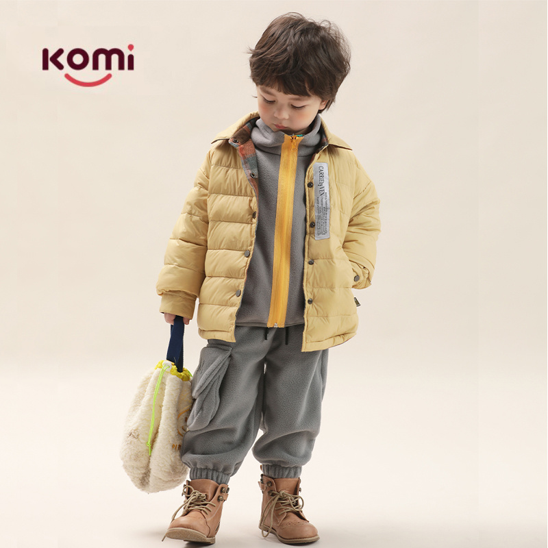 komi童装儿童羽绒服男童女童外套