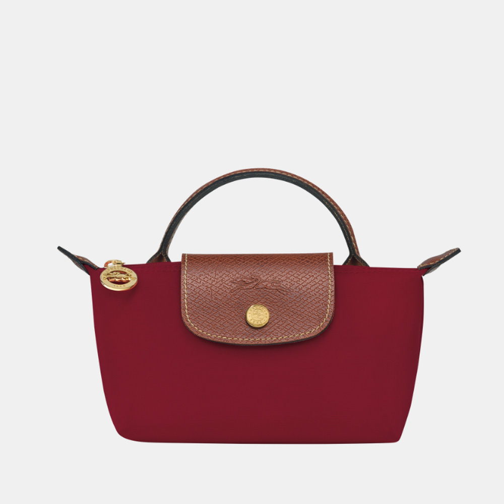 Longchamp Le Pliage 龙骧mini饺子包红色