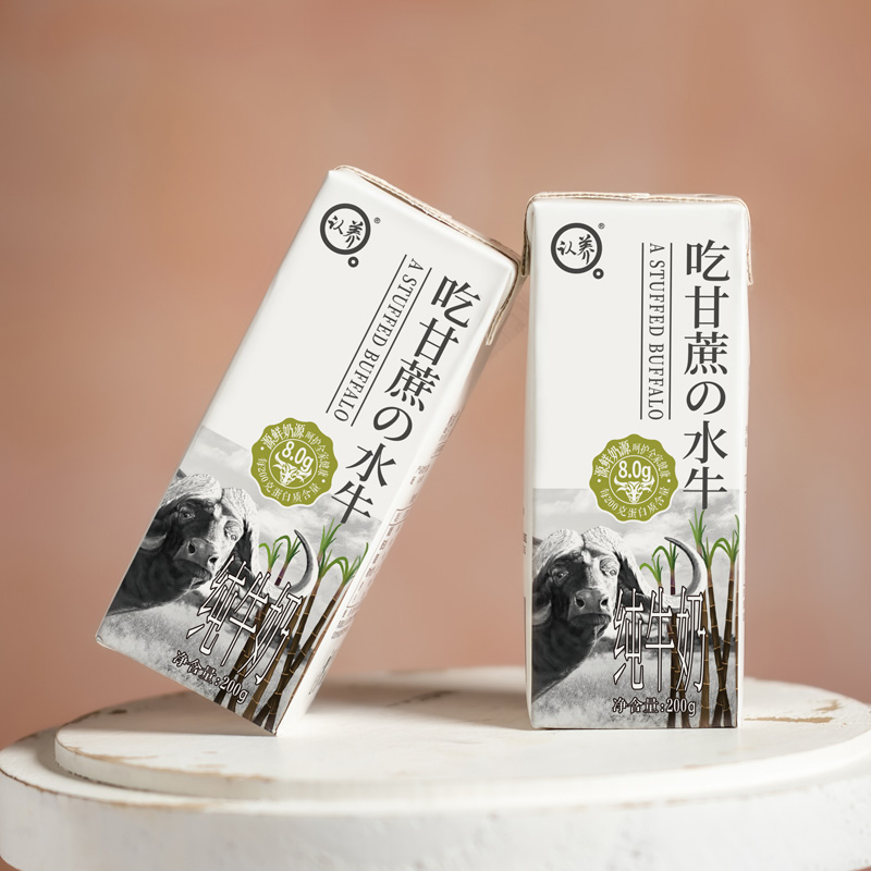 悠纯水牛奶200g*10盒装