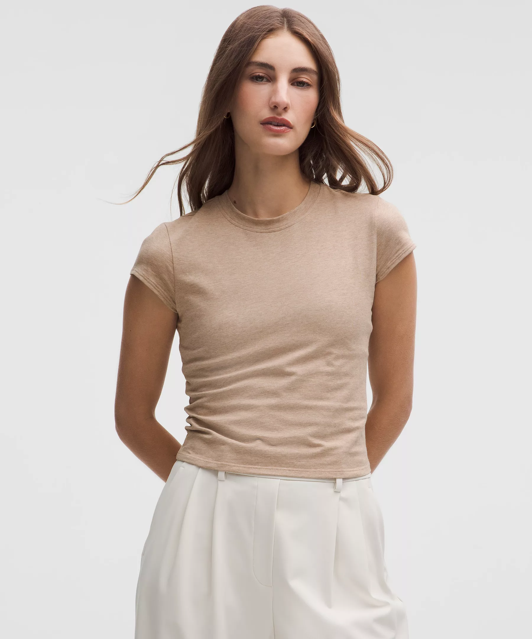 Lululemon Organic Cotton Baby 女士T恤