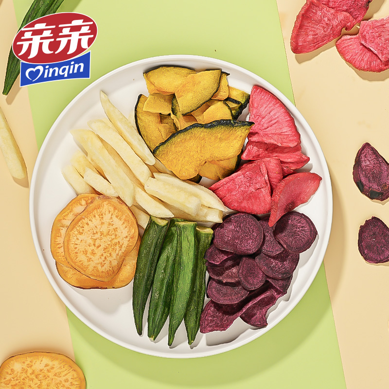 【拍3件】亲亲脆脆蔬50g*6袋