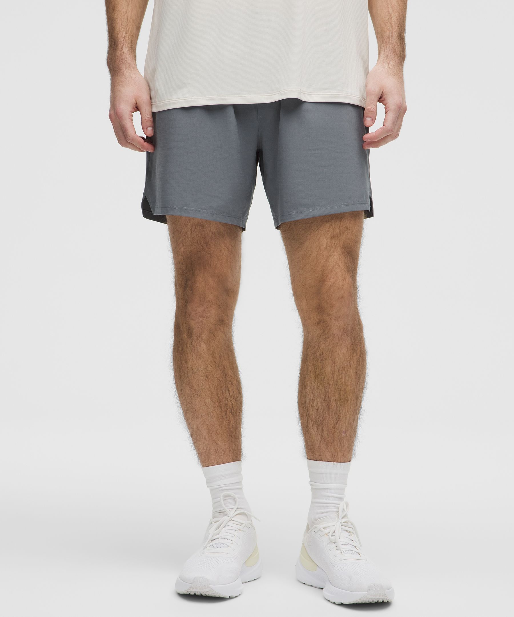 Lululemon Mile Maker Run Crew Ripstop Lined Short 6